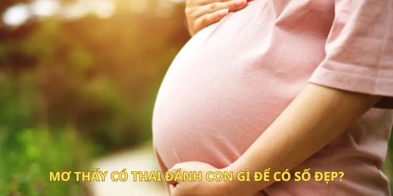 Mơ thấy có thai đánh con gì để có số đẹp?